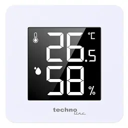 Термогігрометр Technoline WS9475 White (WS9475) - мініатюра 2