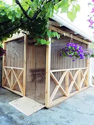Москітна сітка для дверей на магнітах G 95 x 215 см - мініатюра 6