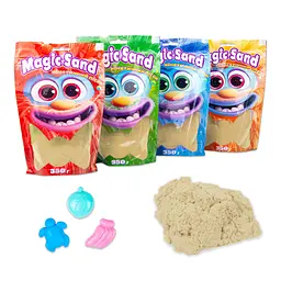 Кінетичний пісок Strateg Magic sand класичний 350 г (39402-1) - мініатюра 2
