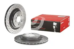 Диск гальмівний задній вентильований Mercedes M-class, Gle 11-19р Brembo (09.A959.21) - мініатюра 2