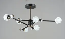 Люстра світлодіодна Sirius B N6189/6 COFFEE+FGD
