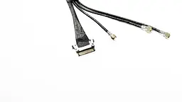 Кришка + матриця в зборі для ноутбука Apple A1398 2013-2014 12 pin, Silver AASP - мініатюра 2