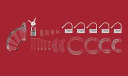 Пояс вірності для чоловіків ManCage 02 Chastity Cage прозорий - мініатюра 5