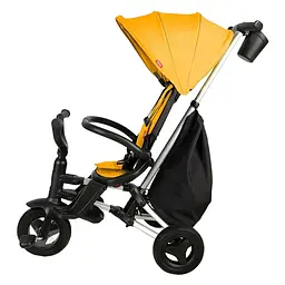 Велосипед складаний триколісний дитячий Qplay Nova+ Rubber Desert Yellow (S700-13Nova+DesertYellow) - мініатюра 3