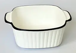 Салатник з ручками 15x12x5.5 см Вінтажний 450 мл