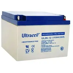 Батарея до ДБЖ Ultracell 12V-26Ah, AGM (UL26-12)