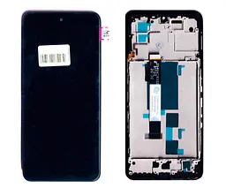 Дисплей Xiaomi Redmi Note 10 Pro 5G China/Poco X3 GT чорний + рамка