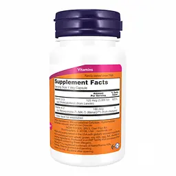 Вітаміни Now Foods Mega D-3 MK-7 120 капсул - мініатюра 2