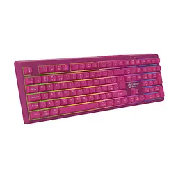 Клавіатура Canyon Fortnax Bluetooth/Wireless/USB UA Pink (CND-SKBW2) - мініатюра 3