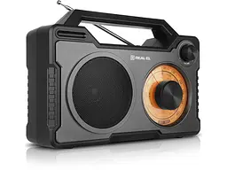 Радіоприймач REAL-EL X-703 Black (EL121800002)