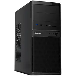 Корпус GameMax MT-306-NP-U3-CR Black, без БЖ, Mini Tower, Micro ATX / Mini ITX, 1хUSB 3.0, 2хUSB 2.0, Card Reader, 380x173x368 мм