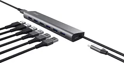 USB-Хаб Trust USB-хаб DALYX 7-IN-1 USB-A 3.2 ALUMINIUM (24967_TRUST) - мініатюра 3