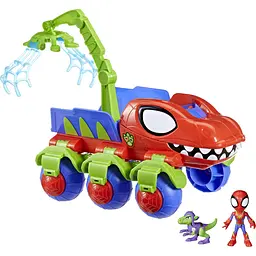 Уцінка. Набір іграшковий Hasbro Marvel Spider-Man and His Amazing Friends Транспорт Діно (F9480) 