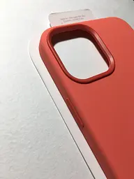 Оригінальний силіконовий чохол Apple Silicone Case MagSafe MHL93ZM/A для iPhone 12 Pro Max (6.7") Pink Citrus - мініатюра 2