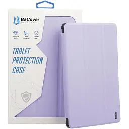 Чохол до планшета BeCover Ultra Slim Origami Transparent Apple iPad Mini 6 2021 Purple (712933) - мініатюра 1