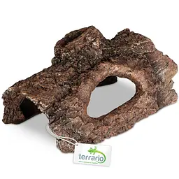 Декорація укриття Terrario Wood Cave S 14x9x7см (15108) - мініатюра 7