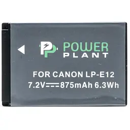 Акумулятор до фото/відео PowerPlant Canon LP-E12 (DV00DV1311) - мініатюра 2