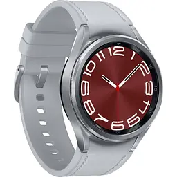 Смарт-годинник Samsung Galaxy Watch6 Classic 43mm eSIM Silver (SM-R955FZSA) EU [90448] - мініатюра 2