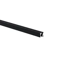 LED профіль врізний з розсіювачем PC 2 м Kloodi KLP0910 2 BK