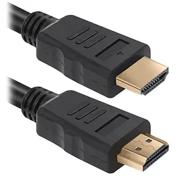 Кабель HDMI 2.0 M-M, 2.0 м, V1.4, Defender, чорний, HDMI-08 - мініатюра 3