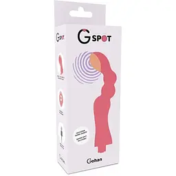 Вібратор для зони Cyber ​​Silicock G GOHAN червоний G-Spot - мініатюра 5