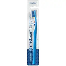 Зубна щітка Medosan SmileCare Medium Blue
