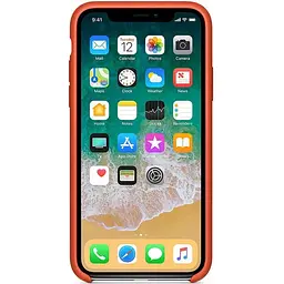 Чохол-накладка Toto Silicone Case Apple iPhone X/XS Orange - мініатюра 3