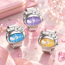 Годинник-каблучка кварцовий Pop Top Hello Kitty – Стильна мандрівка (26SB-006) - мініатюра 5
