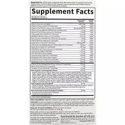 Жіночі мультивітаміни 50+ із цілісних продуктів Garden of Life Vitamin Code Whole Food Multivitamin for Women 240 вегетаріанських капсул - мініатюра 3