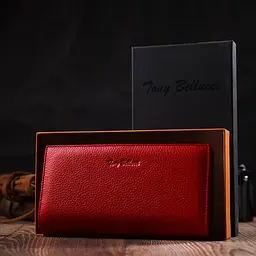 Шкіряний жіночий гаманець Tony Bellucci 19х10х2 см acs0026999 - мініатюра 8