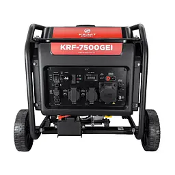 Генератор інверторний бензиновий 7 кВт Kraft KRF-7500GEI (41-00312) - мініатюра 2