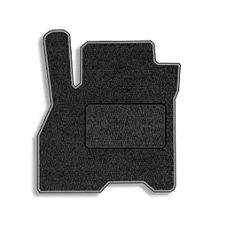 Килимок водіядля передні Nissan Leaf 2010-2017 з підп'ятником 1 шт (Carrera)