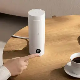 Термос MiJia Portable Electric Cup 2 350ml MJDRB02PL White - мініатюра 2