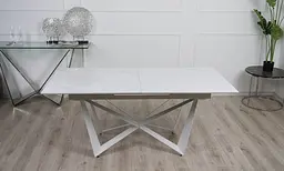 Стіл обідній Prestol Спиріт розкладний 180/230x90x76 см білий - мініатюра 6