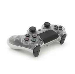 Геймпад джойстик DoubleShock Wireless PS4 Double Motor Vibration DUALSHOCK 4 Transparent-White - мініатюра 1