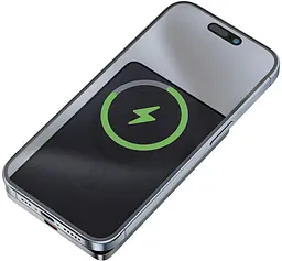 Портативний акумулятор - бездротове зарядне Acefast M8 Magnetic Wireless 5000mAh 18W QI 7.5W Чорний - мініатюра 3