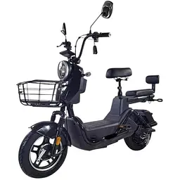 Електроскутер Двомісний Crosser CR2 (800W, 60V, 24ah графенові АБК) Чорний