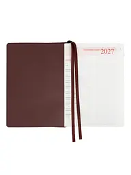 Щоденник 2027 А5 LEO Planner City датований коричневий (252753) - мініатюра 6