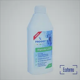 Рідкий альгіцид для басейну Froggy Algicide L220 проти водоростей і цвітіння води, 1 л - мініатюра 3