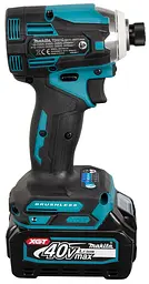 Гвинтокрут імпульсний акумуляторний Makita TD001GM201 (220 Нм, 1/4", BL, XGT) - мініатюра 6