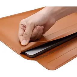 Чохол WiWU Skin Pro II Leather Sleeve Case для MacBook Pro 16` (2021-2026) Brown [165527] - мініатюра 4