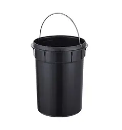 Відро для сміття Mixxus Ellipse-TC0212 SS Color з плавним закриттям, кругле, 12 л, нержавійка (MI8399) - мініатюра 8
