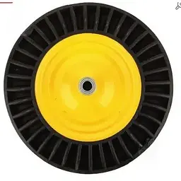 Колесо для тачки Сила суцільногумове 4х8''