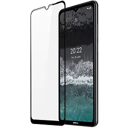 Захисне скло BeCover для Nokia C21 Black (709741) - мініатюра 4