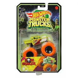 Базова машинка-позашляховик Hot Wheels Monster Trucks Power Сяючі в темряві 1:64 в асортименті (HCB50) - мініатюра 9