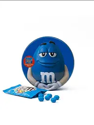 Драже M&M's Chocolate Limited Edition Smiley Tin 200g (BB 02/08/2026)