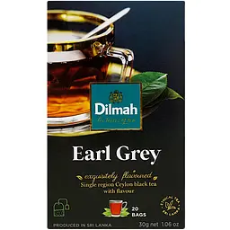 Чай чорний Dilmah Earl Grey 30 г (20 шт. х 1.5 г) (831501) - мініатюра 2