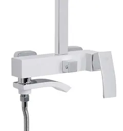 Душова система універсальна Qtap Swan Cascada Chrome/White з виливом QTSWA111CRW45570 - мініатюра 4