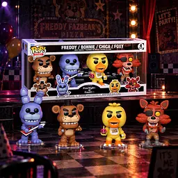 Набір ігрових фігурок FUNKO POP! серії "5 ночей у Фредді" (4 фігурки) Funko 95660 - мініатюра 3