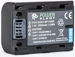Акумулятор PowerPlant Sony NP-FH50 1050mAh